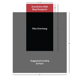 EverActive®️ Climbing Wall - 8' Wide Freestanding